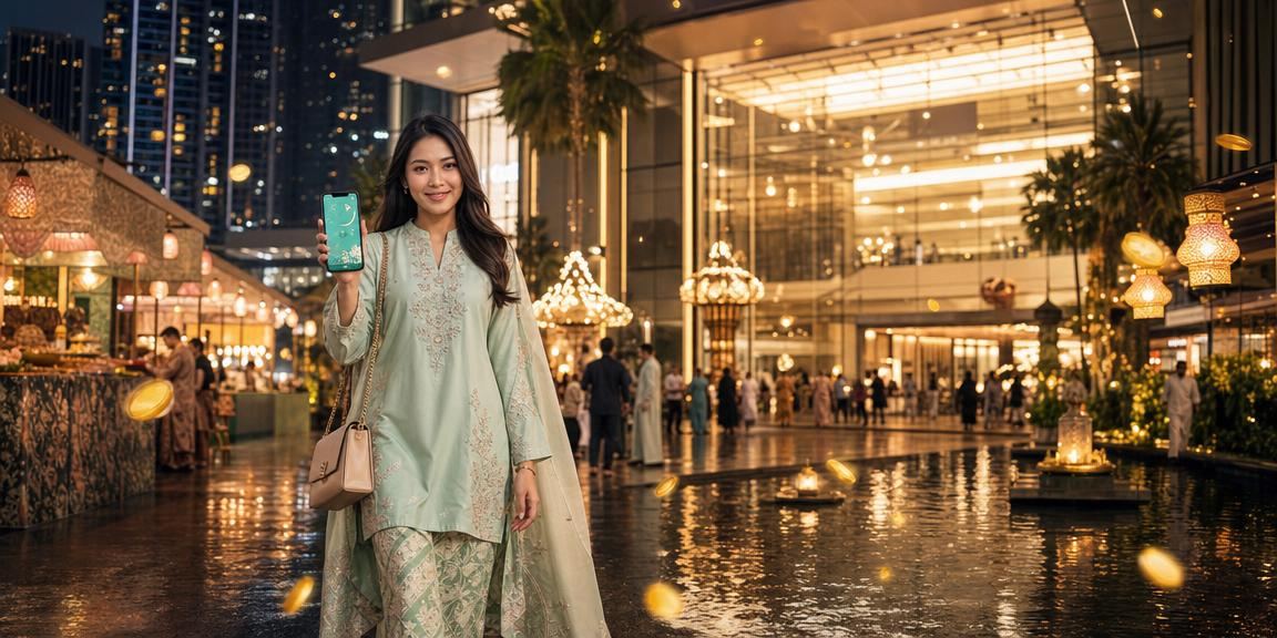 Promosi musim Hari Raya dengan tema kasino dan E-Sukan di cuci711